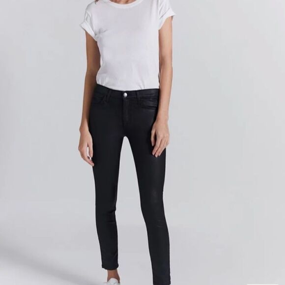 AKIRA coated cotton skinny jeans - Picture 1 of 10